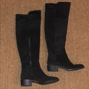 Cole Haan Suede over the knee boots